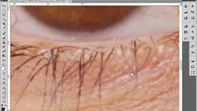 Дорисовываем Ресницы девушке за 13 мин. Превращаем уродину - в красавицу. смотреть онлайн