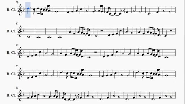 Bass Clarinet Sheet Music: How to play Mystery of Love by Sufjan Stevens смотреть онлайн