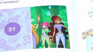 Winx Club - Мода и Магия (наряды Винкс из 7 сезона) - обзор журнала с наклейками