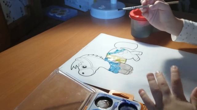 Рисуем пони вместе с Ксюшей Принцессой ! :) смотреть онлайн