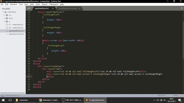 03 - Clases Row y Container [Materialize CSS] смотреть онлайн