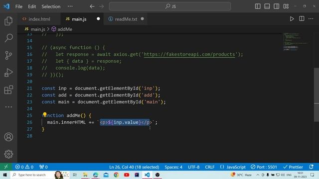 JavaScript | FormData API | Async - Await | ES6 смотреть онлайн