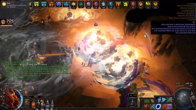 Blade Vortex Minotaur showcase POE 3.21 (Mid budget) смотреть онлайн