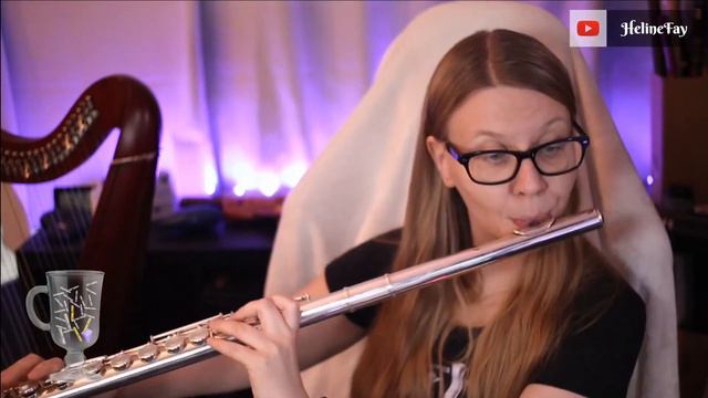Alto flute improvisation: The Peaceful Grove // Alto flute fantasy music by Heline смотреть онлайн