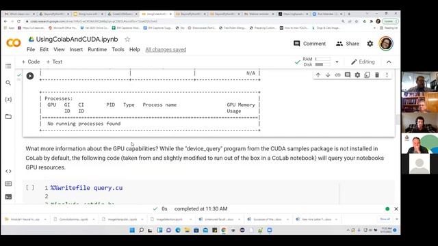 Doing more with Google CoLab: CUDA Programming and beyond смотреть онлайн