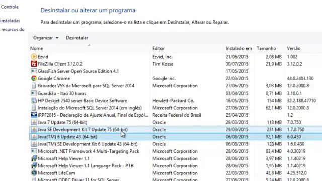 COMO DESINSTALAR O JAVA NO WINDOWS? смотреть онлайн