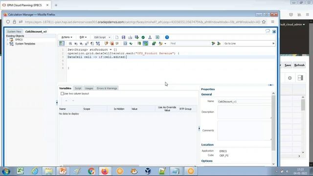 Oracle Planning Groovy Calc Discount | Groovy DataCellIterator | Oracle PBCS Groovy | BISP Groovy смотреть онлайн