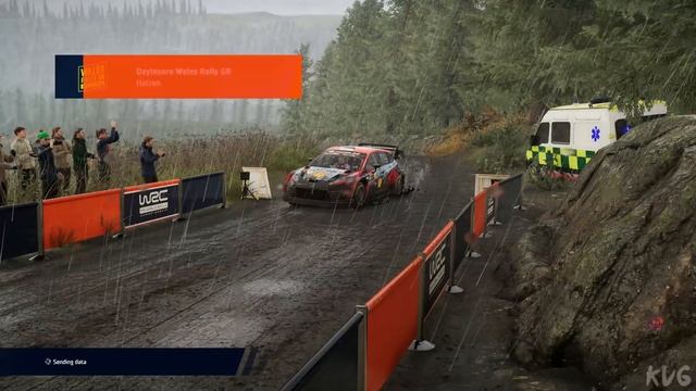 WRC Generations – The FIA WRC Official Game - Rain Gameplay (PC UHD) [4K60FPS]