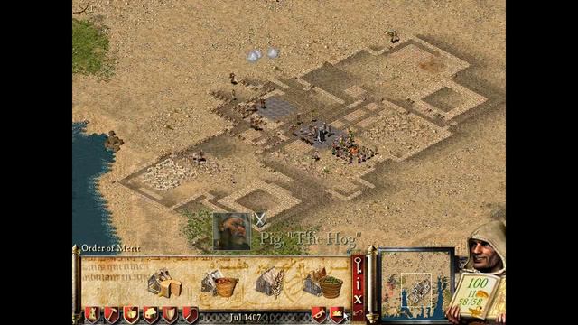 Stronghold Crusader Gameplay 21 - The Desert Wind смотреть онлайн