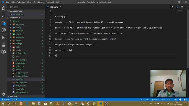 Laravel in Tamil Part 008 - Introduction for GIT and git comands смотреть онлайн