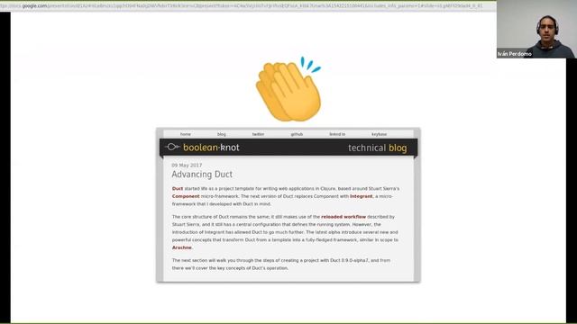 Meetup #108 Using Duct framework in production смотреть онлайн