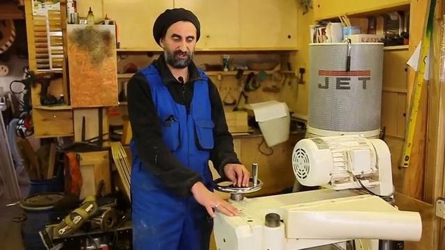 Рейсмусовый станок JET JWP-16 OS HH на строительстве корабля Полтава смотреть онлайн