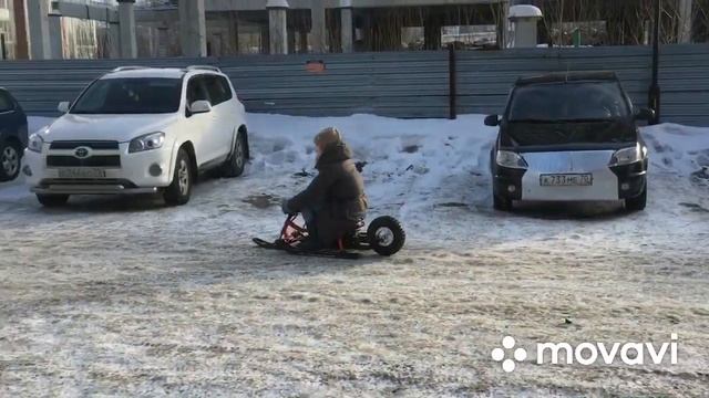 Снегокат электрический в Томске, ссылка на объявление в описании смотреть онлайн
