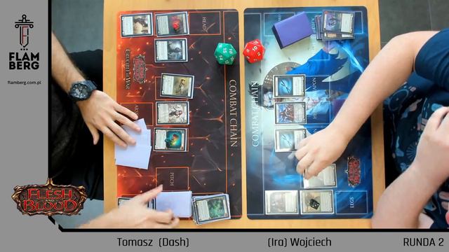 Flesh and Blood Blitz: Dash (Tomasz) vs Ira (Wojciech) @ Flamberg Heavy Armory 2021.07.31 [PL] смотреть онлайн