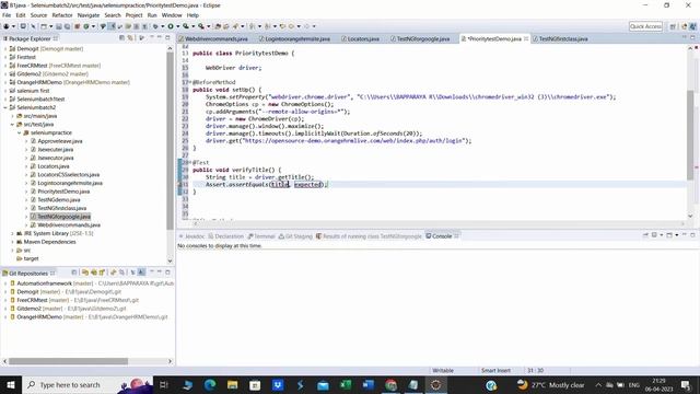 TestNG part-02 annotations and priority in testNG смотреть онлайн