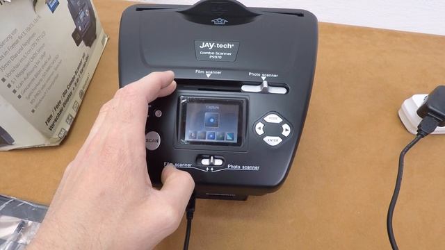 Сканер для негатива и фотографий Jay tech PS970 смотреть онлайн