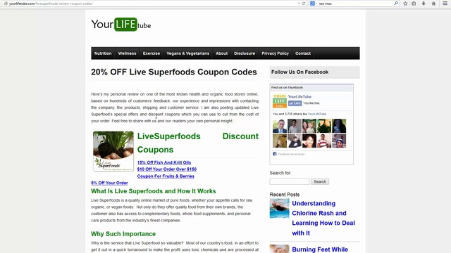 Live Superfoods coupons смотреть онлайн