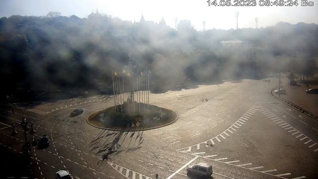 Веб-камера Киев Европейская площадь + Майдан 2023 05 14 смотреть онлайн