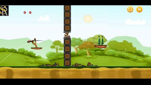 Bottle Shooting Game | Knock Down Bottles | Bottle Shooting Android / iOS Gameplay смотреть онлайн