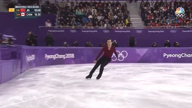 Patrick Chan 2018 Olympics SP & FS (NBCSN) смотреть онлайн