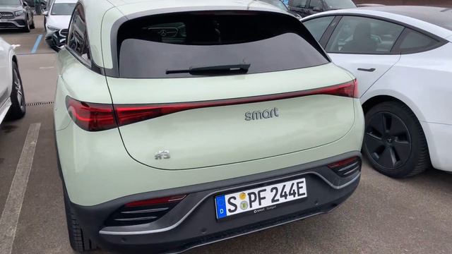 Новый Smart  #3, общая платформа с ZeekrX и Volvo EX30,но совершенно разные в итоге электромобили.