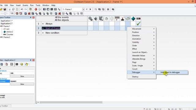 Отладчик - Clickteam Fusion смотреть онлайн