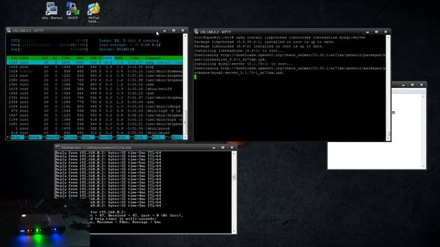 Media server on a router - Ampache on OpenWRT смотреть онлайн