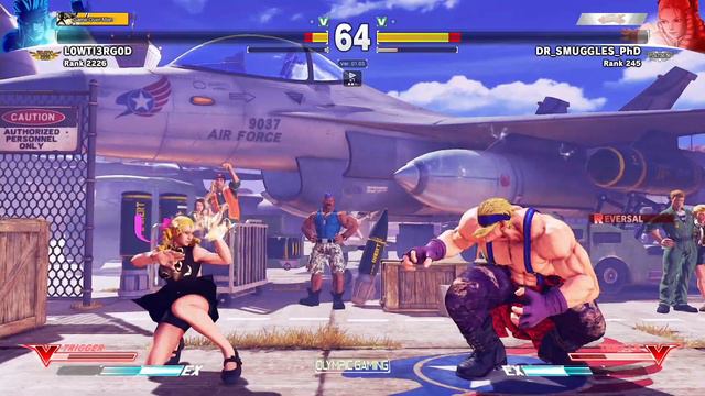 SmugDa Beast94 (Karin) Vs LOWTI3RGOD (Alex) Street Fighter 5/V Gameplay смотреть онлайн