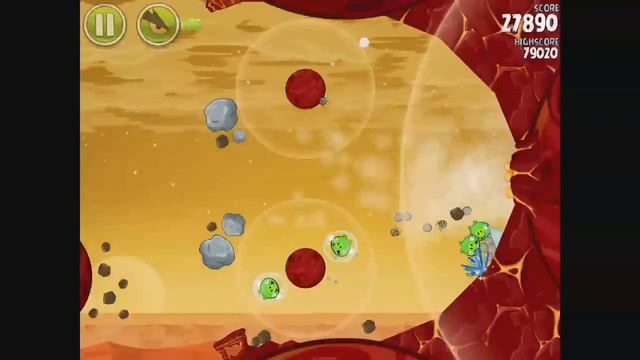 Angry Birds Space - Red Planet 5-8 Walkthrough 3 Stars смотреть онлайн
