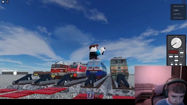 Играю в Roblox CIS Trains | Роблокс поезда. Создаю составы поездов! 1 серия смотреть онлайн
