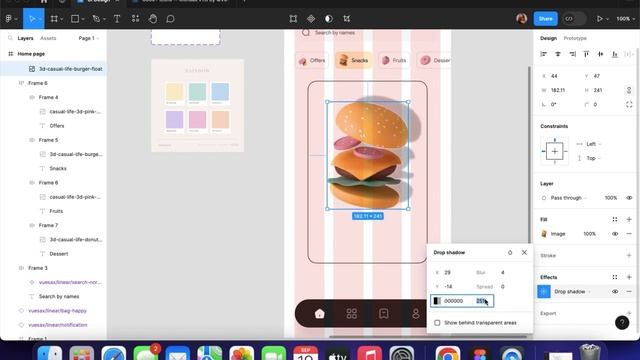 Designing a Cute Food Delivery App in Figma | Step by Step Tutorial ?? смотреть онлайн