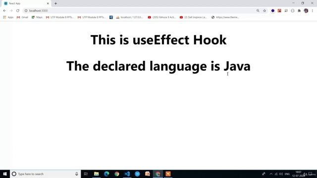 Learn React Hooks and Firebase with Hands On Projects (4 useEffect Hook) смотреть онлайн