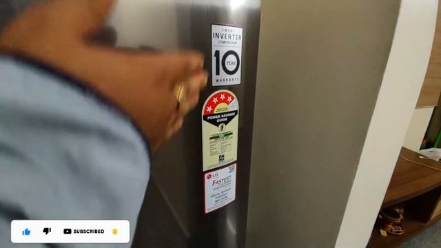 LG Refrigerator Unboxing | Refrigerator Smart Inverter Compressor | Best Refrigerator #leshlisablog