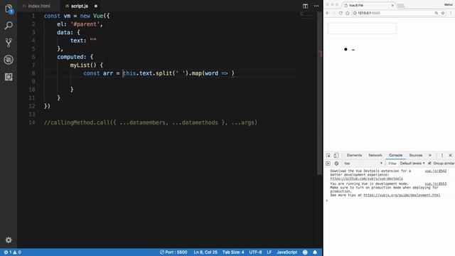 VueJS Tutorial 11: Looping with v-for смотреть онлайн