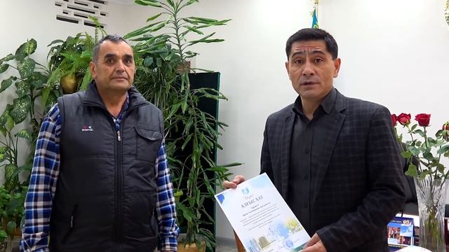 Поздравление сотрудников Русского драматического театра г. Шымкента к  Дню независимости.