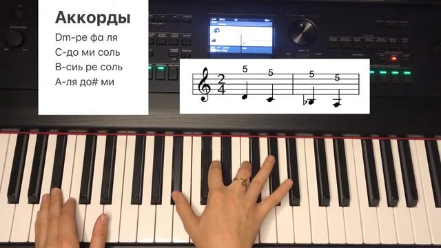 Шура Кузнецова-Молчи и обнимай меня крепче. Легко и просто на фортепиано ❤️Аккорды😇 смотреть онлайн