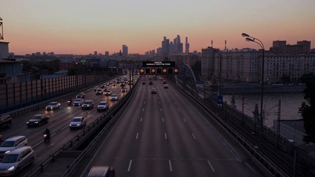 Один час заката за 30 секунд (Timelapse Sunset)