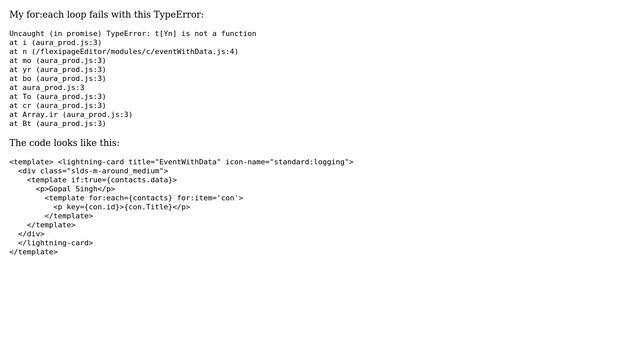 Salesforce: Uncaught (in promise) TypeError: t[Yn] is not a function in LWC смотреть онлайн