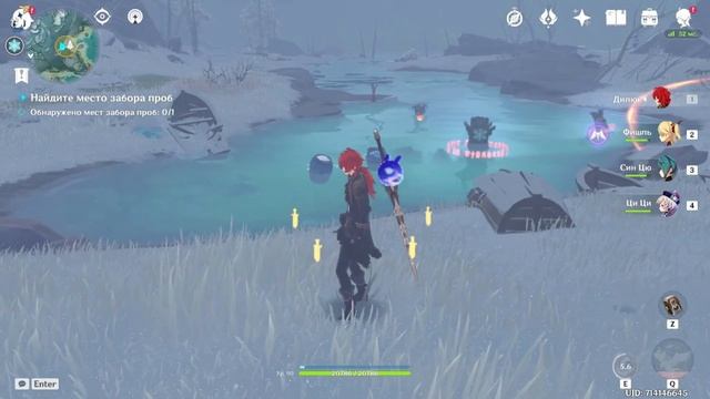 Загадка с феей и факелами на Драконьем хребте в Genshin Impact смотреть онлайн