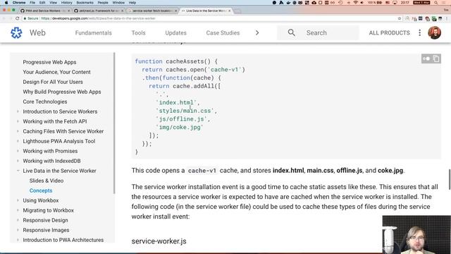 BxJS Livestream - Building PWA with Service Workers смотреть онлайн