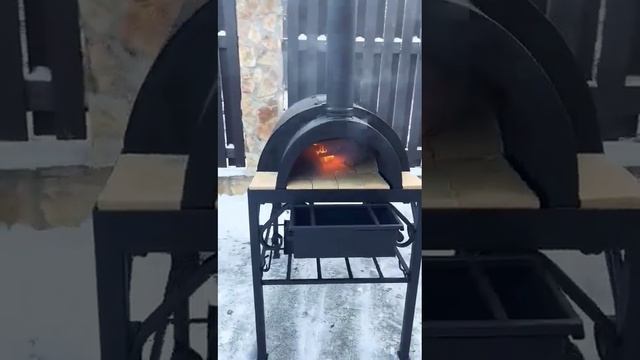 Русская, помпейская печь для пиццы и пирогов. смотреть онлайн