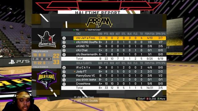 The Shooting in this game bruh... WR SZN 16 cKz vs Nola Flight Game 2 x NBA 2K21 cKz ProAm смотреть онлайн