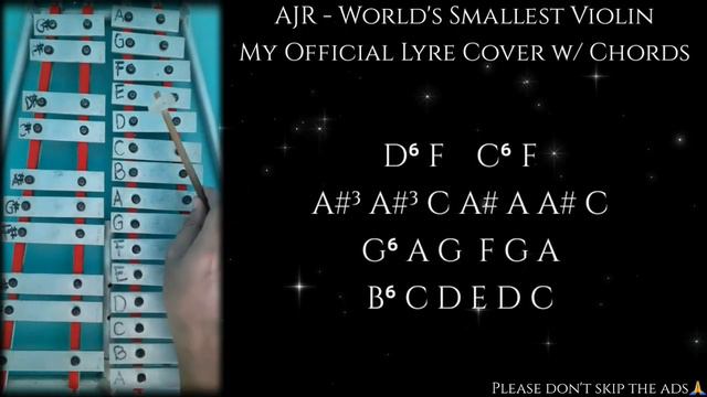 AJR - World's Smallest Violin (Lyre chords) смотреть онлайн