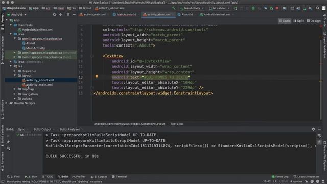 Android Studio- Cambio entre Ventanas, Activities. Objeto Intent (08) смотреть онлайн
