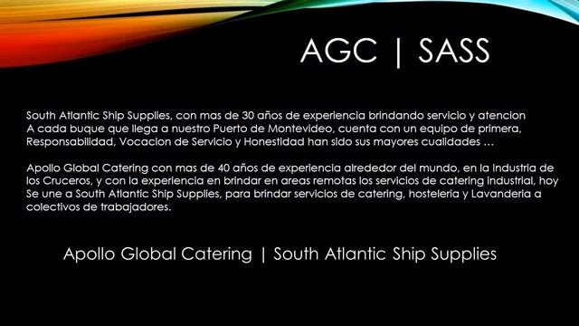 AGC | SASS смотреть онлайн