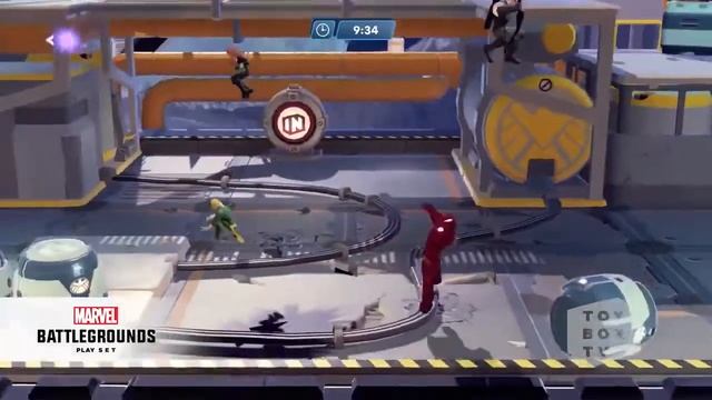 Disney Infinity Toy Box TV Ep104 - Marvel Battlegrounds, Judy Hopps & Nick Wylde, Agent P level. смотреть онлайн