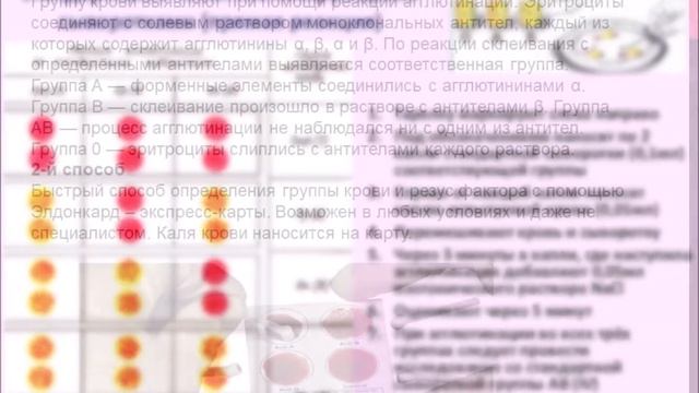Группы крови и резус -фактор смотреть онлайн