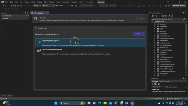 How to Upgrade .NET Framework using .NET Upgrade assistant смотреть онлайн
