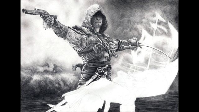 Assassin's Creed IV Black Flag Edward Kenway drawing смотреть онлайн