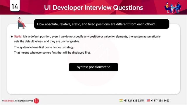 Top 30 UI Developer Interview Questions And Answers | Front End Developer Interview Questions смотреть онлайн